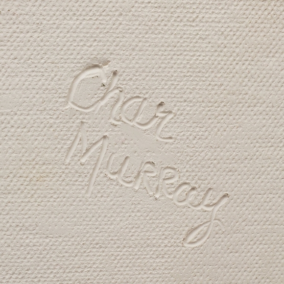 Vintage Soul By Lisa Glaze Teal Art Pottery Trivet Tile Signed Char Murray 8×8" - Picture 9 of 11